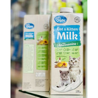 Sữa Tươi + Glucosamine cho Mèo Pets Own Úc (Cat & Kitten Milk) 1L