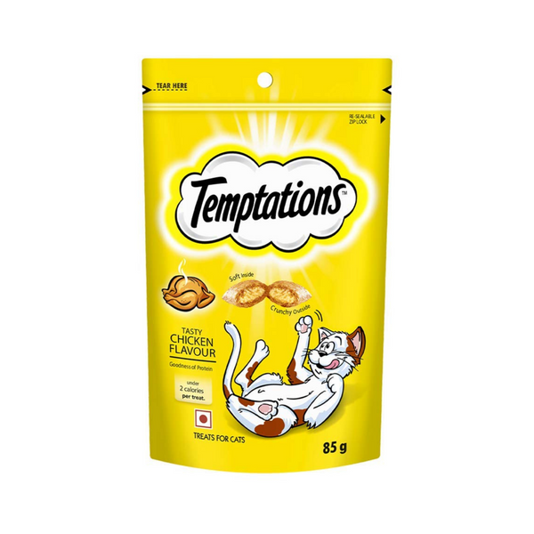 Bánh thưởng cho mèo vị gà Temptations Tempting Chicken 85g