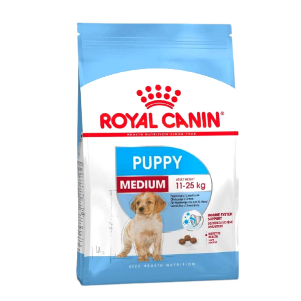 Thức ăn hạt cho chó con giống trung Royal Canin Medium Puppy 1kg