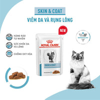 Pate cho mèo bị viêm da và rụng lông Royal Canin Skin & Coat 85g