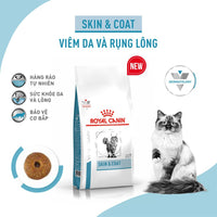 Thức ăn cho mèo bị viêm da và rụng lông Royal Canin Skin & Coat 400g