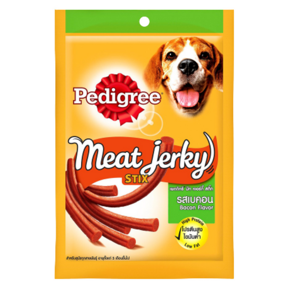 Bánh thưởng cho chó vị heo muối Pedigree Meat Jerky 60g