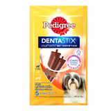 Bánh xương chăm sóc răng cho chó giống nhỏ Pedigree Dentastix vị bò xông khói 75g