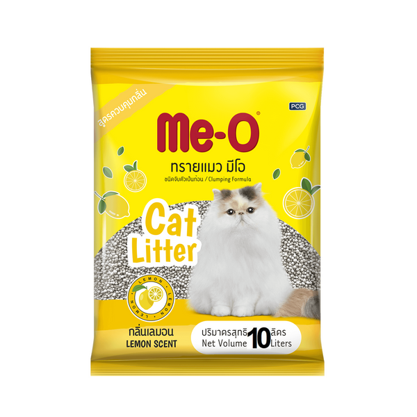 Cát vệ sinh cho mèo Me-O hương chanh 10L