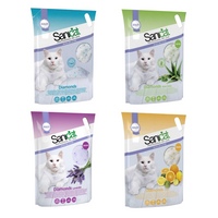 Cát vệ sinh thủy tinh cho mèo Sanicat 5L