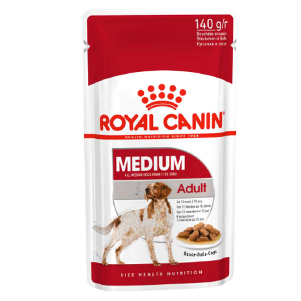 Pate cho chó trưởng thành giống trung Royal Canin Medium Adult 140g