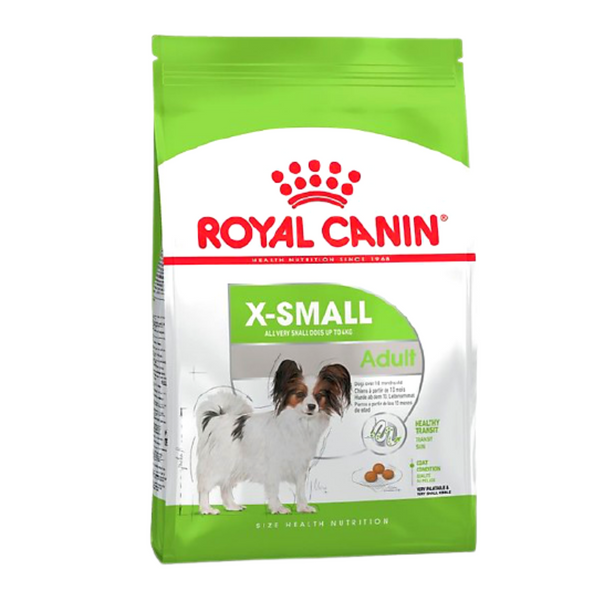 Thức ăn hạt cho chó trưởng thành giống siêu nhỏ Royal Canin X-Small Adult 500g